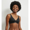 DIM TRIANGLE BODY TOUCH BRA - Dámská podprsenka s kosticí - černá