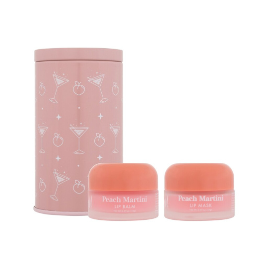 Barry M Lip Mask & Balm Set Peach Martiny