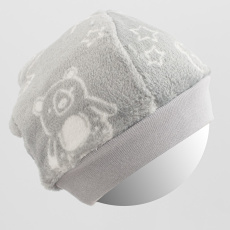 Kojenecká Wellsoft zimní čepička New Baby Winter times