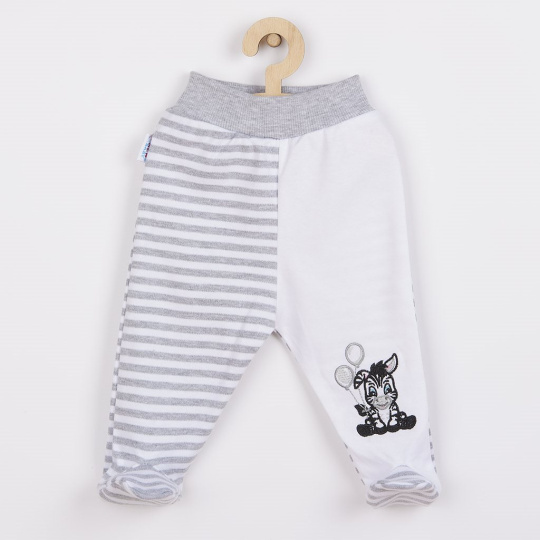 Kojenecké bavlněné polodupačky New Baby Zebra exclusive