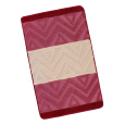 Koupelnová předložka 60x100cm Chevron burgundy