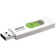 ADATA UV320/256GB/USB 3.2/USB-A/Bílá