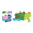 pistole stříkací na vodu 28cm dětská DINOSAURUS mix barev