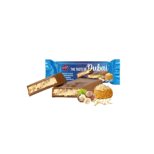 Dubai čokoláda Elit 30g Hazelnut (lískový oříšek)