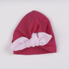 Dívčí čepička turban New Baby For Girls stripes