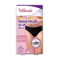 BASIC MENSTRUAL SLIP NORMAL - Mentruační kalhotky - černá