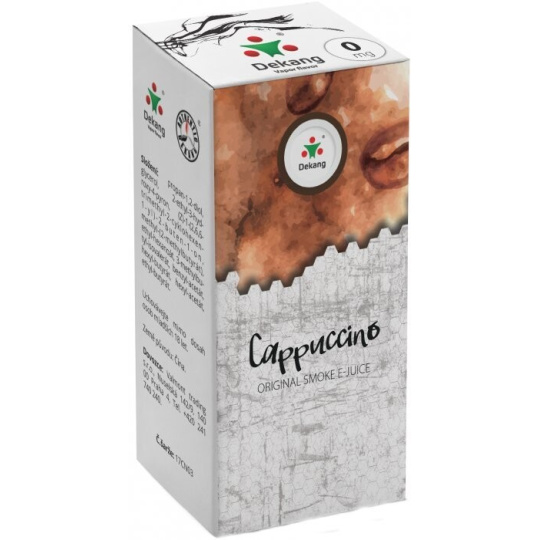 Liquid Dekang Cappuccino 10ml-0mg (Kapučíno)