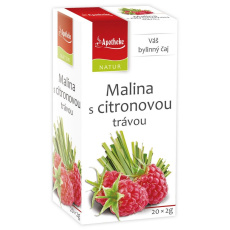 Apotheke čaj Malina s citronovou trávou 20x2g