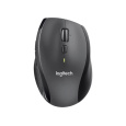 Logitech Marathon M705/Kancelářská/Optická/Pro praváky/1 000 DPI/Bezdrátová USB/Černá