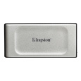 Kingston XS2000/500GB/SSD/Externí/Stříbrná/3R