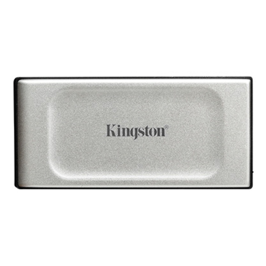 Kingston XS2000/500GB/SSD/Externí/Stříbrná/3R