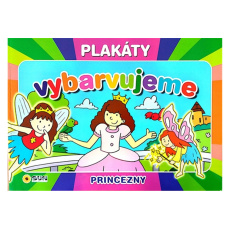 Plakáty vybarvujeme princezny