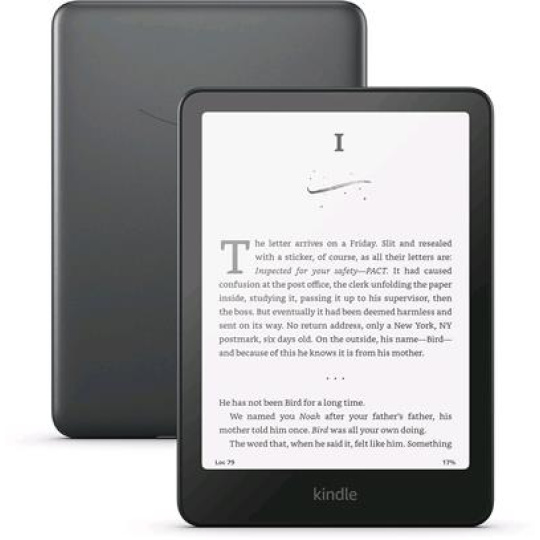 E-book Amazon Kindle Paperwhite Signature Edition 2024 (32 GB), metallic black, BEZ REKLAM