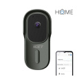 iGET HOME Doorbell DS1 Anthracite - WiFi bateriový videozvonek, FullHD, obousměrný zvuk, CZ aplikace