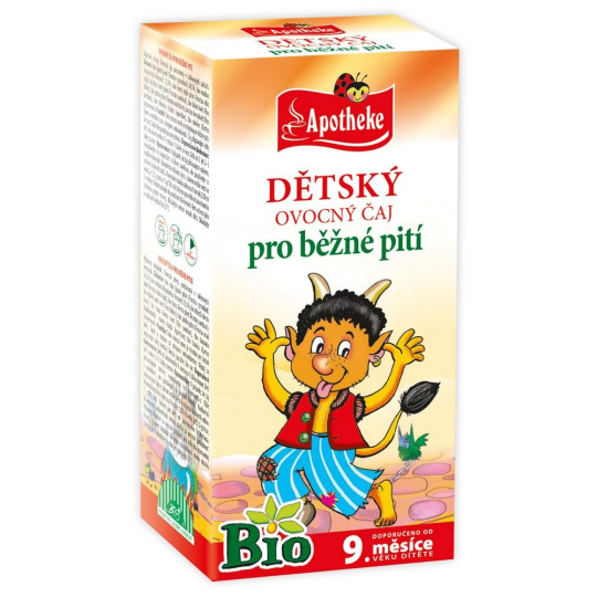 Apotheke BIO čaj dětský Ovocný 20x2g