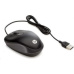 HP Travel Mouse/Cestovní/Optická/1 000 DPI/Drátová USB/Černá