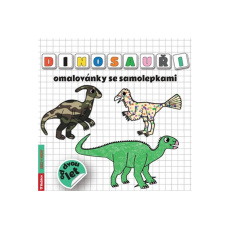 Dinosauři - omalovánky se samolepkami