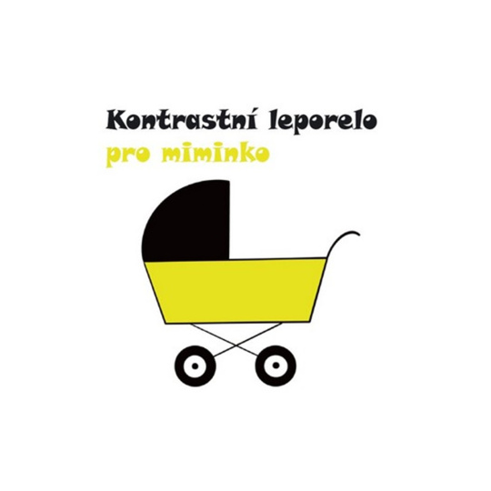 Kontrastní leporelo pro miminka