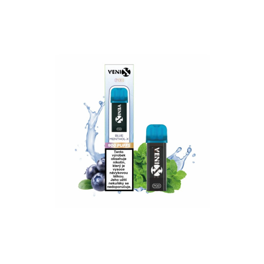 VENIX POD BLUE MENTHOL-X 20mg/ml 10ks