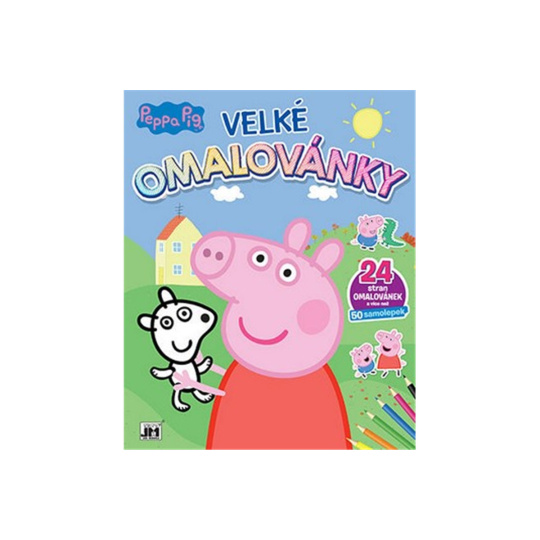 Velké omalovánky - Peppa Pig