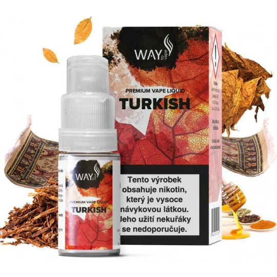 Liquid WAY to Vape Turkish 10ml-3mg