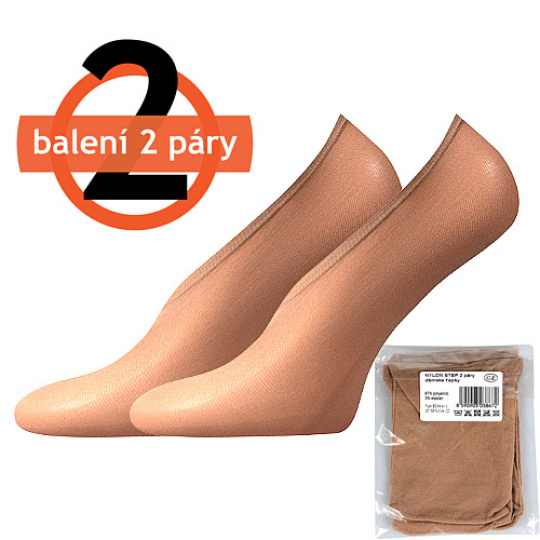 ťapky NYLON step 2pár - sáček 20 DEN / 2 páry