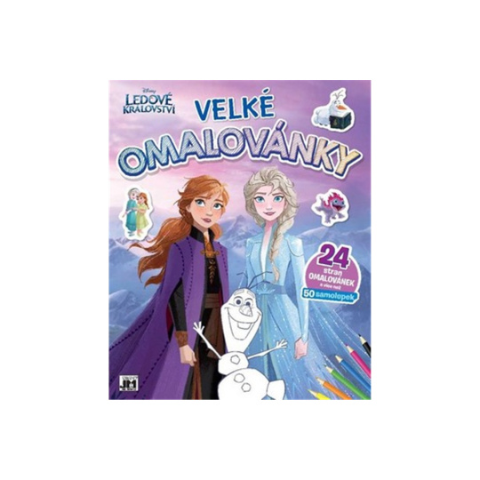 Velké omalovánky - Ledové království