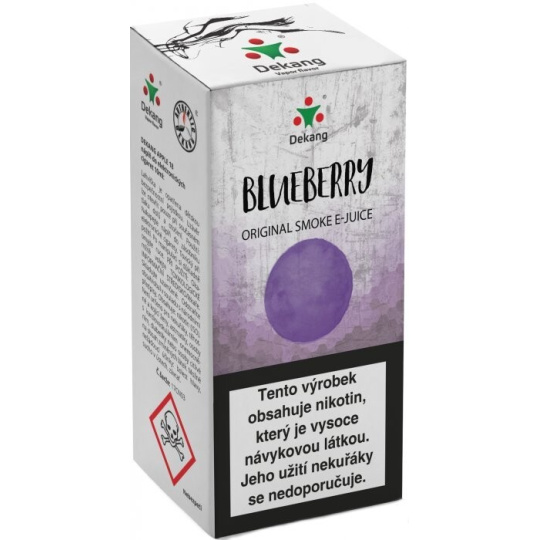 Liquid Dekang Blueberry 10ml - 16mg (Borůvka)