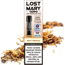 LOST MARY TAPPO Pods cartridge 1Pack Silky Tobacco 17mg