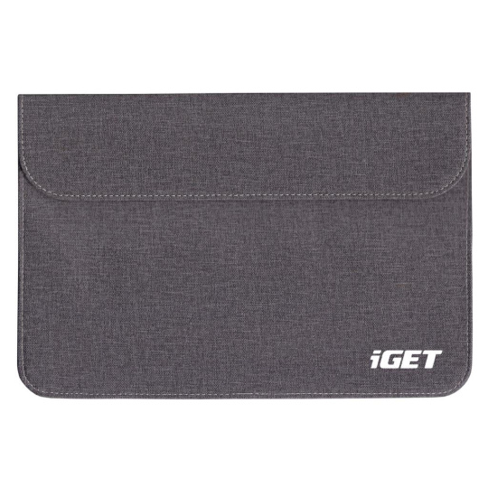 iGET iC10 - univerzální pouzdro do 10.1'' pro tablety, s magnetickým uzavíráním - šedočerná