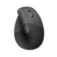 LOGITECH Lift For Business/Ergonomická/Optická/Pro praváky/4 000 DPI/USB+BT/Grafitová