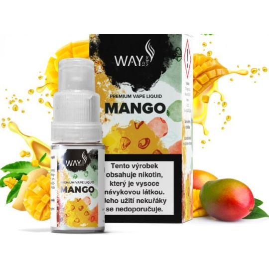 Liquid WAY to Vape Mango 10ml-18mg