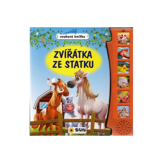 Zvířátka ze statku - zvuková knížka