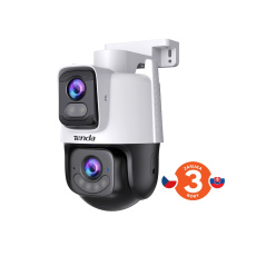 Tenda RH9-WCA - Venkovní otočná Dual Lens IP65 Wi-Fi 6 MPx kamera, noční LED, audio, detekce, CZ app