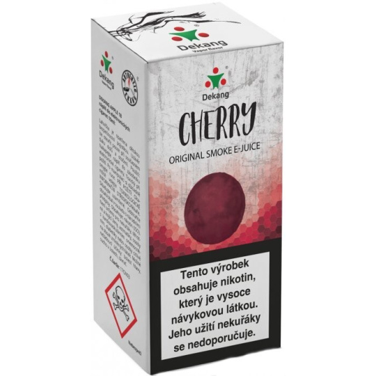 Liquid Dekang Cherry 10ml-3mg (Třešeň)