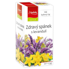 Apotheke čaj Zdravý spánek s levandulí 20x1,5g