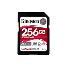 Kingston Canvas React Plus/SDHC/256GB/UHS-II U3 / Class 10