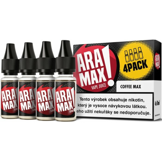 Liquid ARAMAX 4Pack Coffee Max 4x10ml-6mg