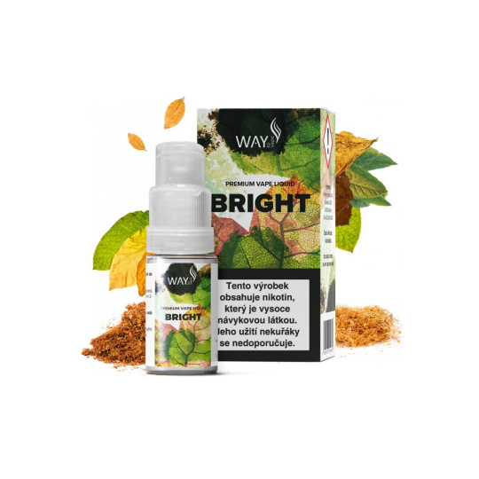 Bright - Liquid WAY to Vape 10ml, 6mg