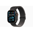 Apple Watch Ultra 2/49mm/Black/Elegant Band/Black Titanium Milanese/Small