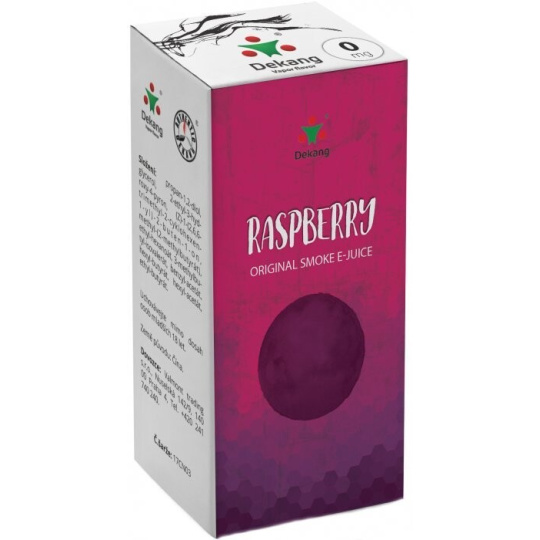 Liquid Dekang Raspberry 10ml - 0mg (Malina)