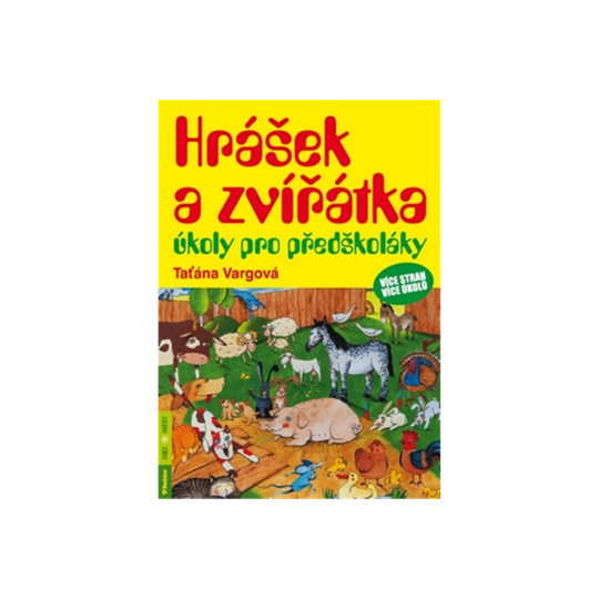 Hrášek a zvířátka – úkoly pro předškoláky