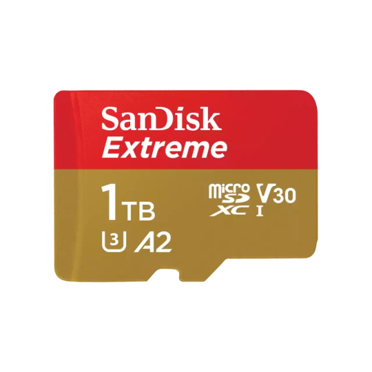 SanDisk Extreme/micro SDXC/1TB/UHS-I U3 / Class 10/+ Adaptér