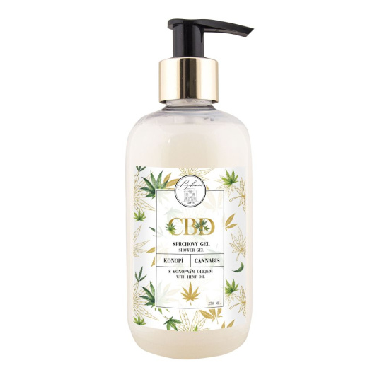 CBD sprchový gel s konopným olejem 250ml