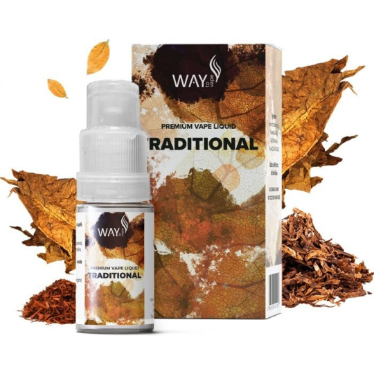 Liquid WAY to Vape Traditional 10ml-0mg