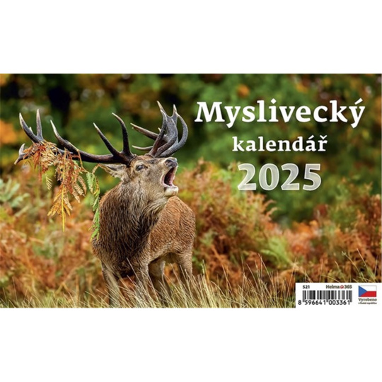 Kalendář 2025 - Myslivecký kalendář - stolní