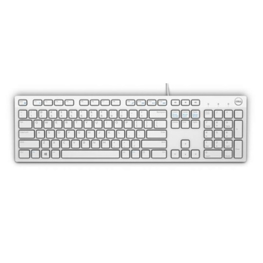 Dell KB216/Drátová USB/US layout/Bílá