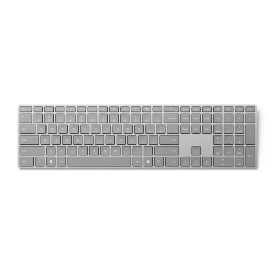 Microsoft Surface Keyboard (2. edice)/Bezdrátová Bluetooth/CZ-SK layout/Šedá