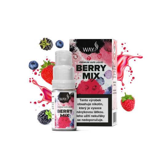 Berry Mix - Liquid WAY to Vape 10ml, 6mg