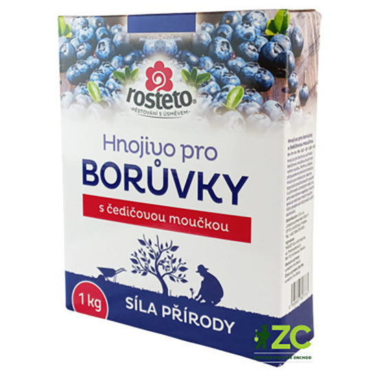 hnojivo ROSTETO s čedičovou moučkou na borůvky 1kg